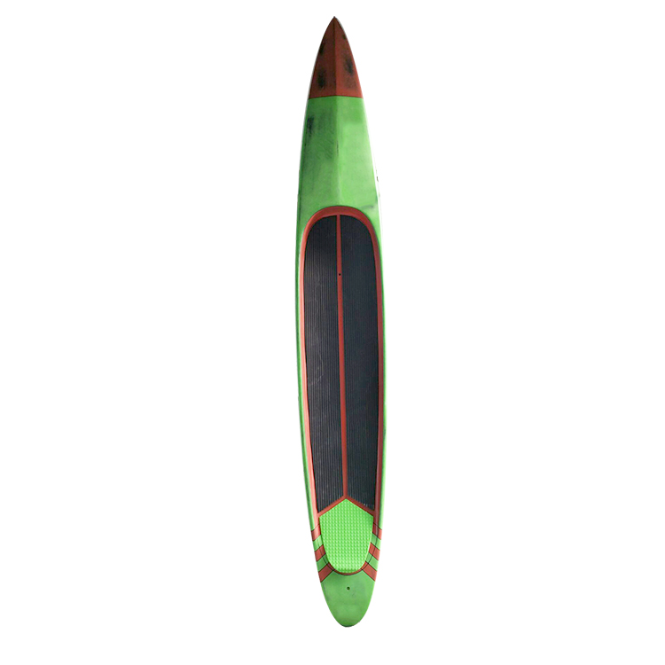 14 pėdų Epoxy Carbon Sup lenktynių lenta